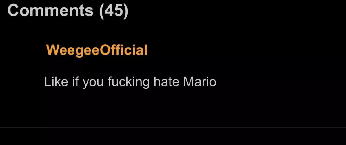 Why the hate? 🧐