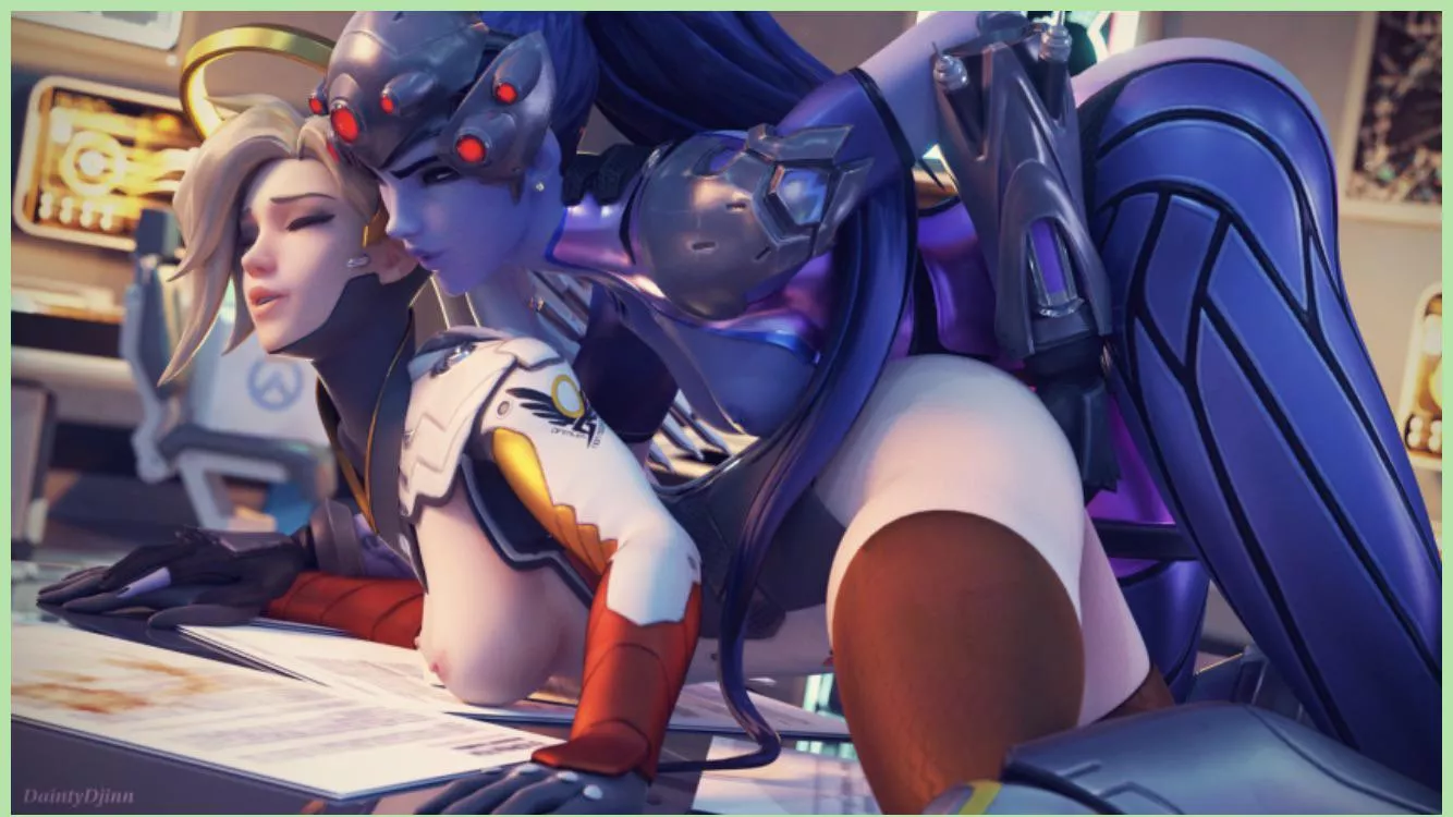 Widow & Mercy (daintydjinn) Widow & Mercy (daintydjinn)