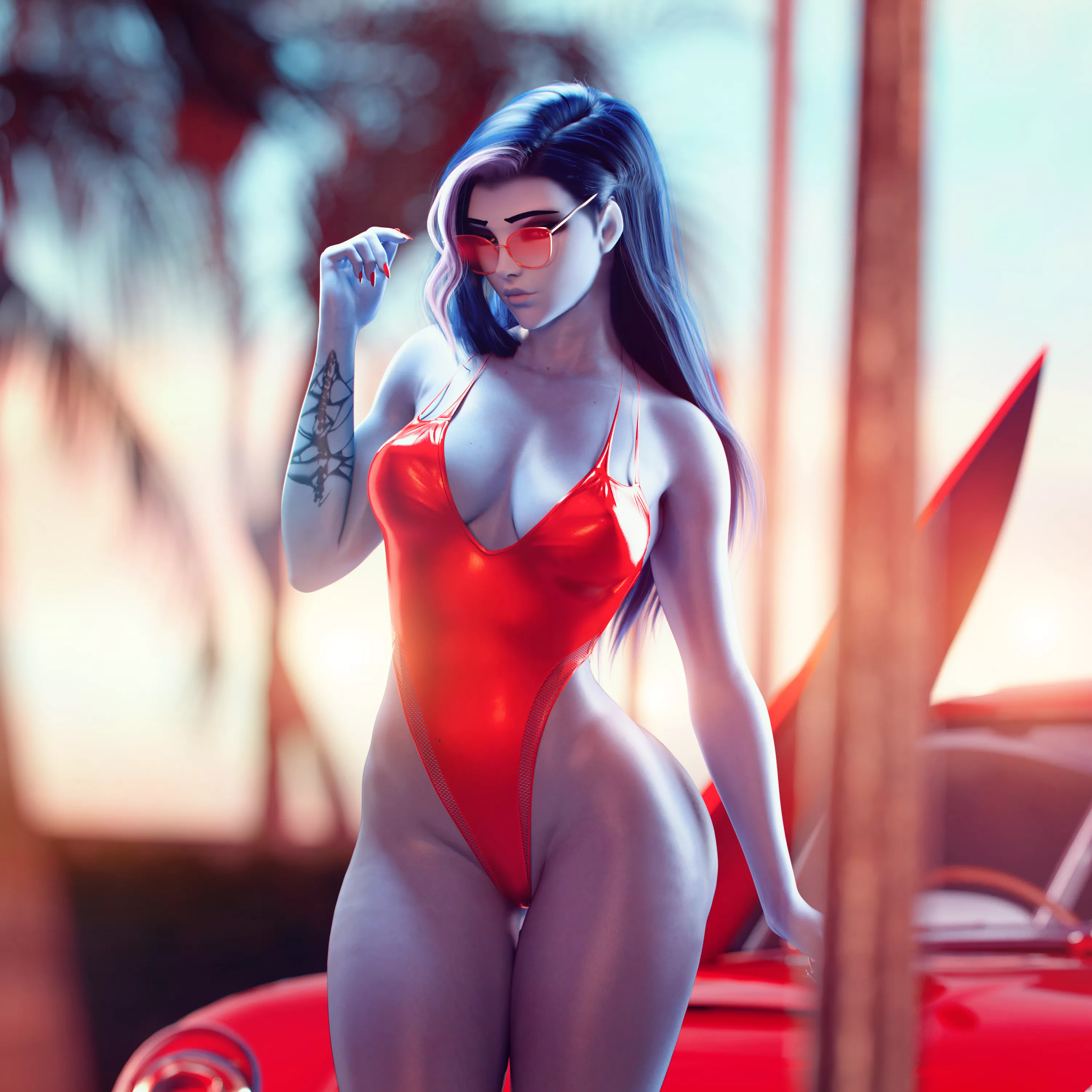 Widowmaker - The Purple Girl (Noahgraphicz) Widowmaker - The Purple Girl (Noahgraphicz)