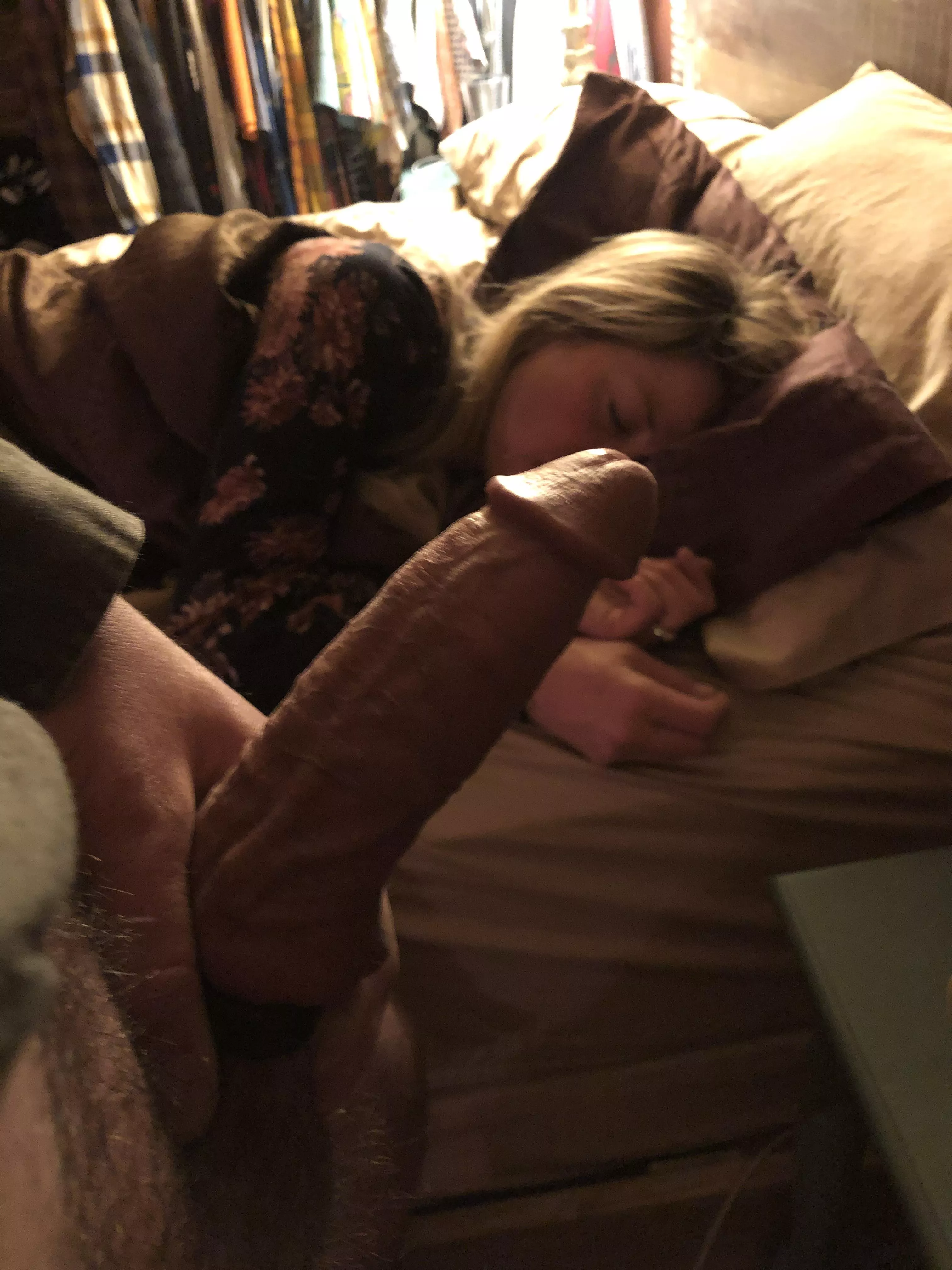 Wife fell asleep on me… Wife fell asleep on me…