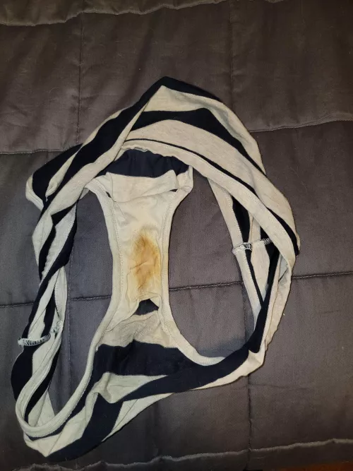 Wife just took these smelly panties off