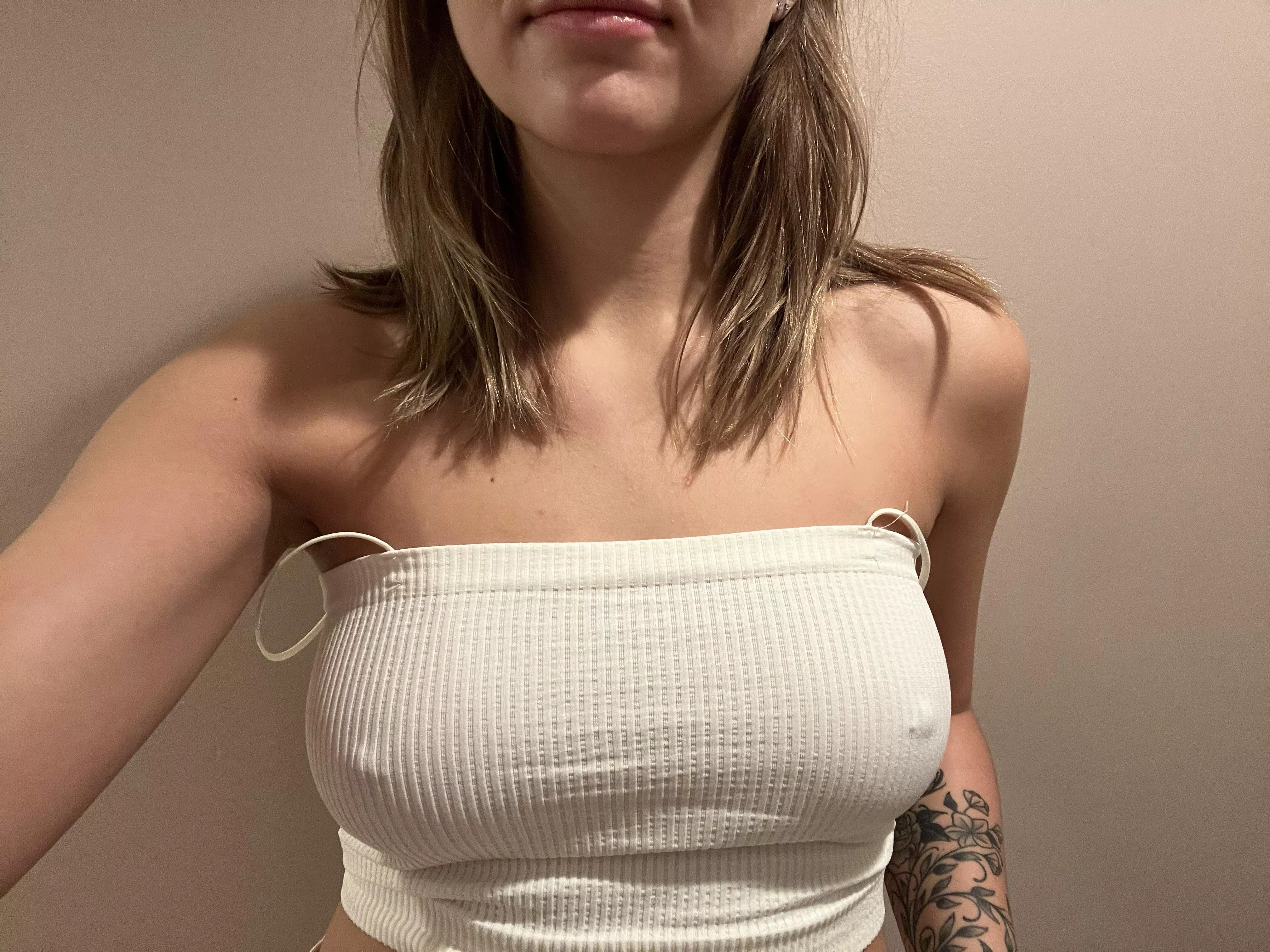 Wife with her pierced nips Wife with her pierced nips