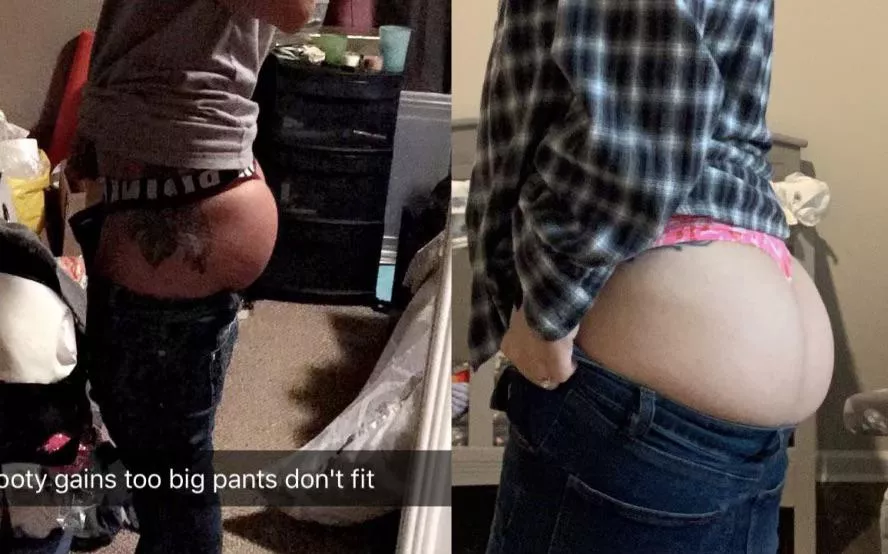 Wifeβs ass pre and post baby Wifeβs ass pre and post baby