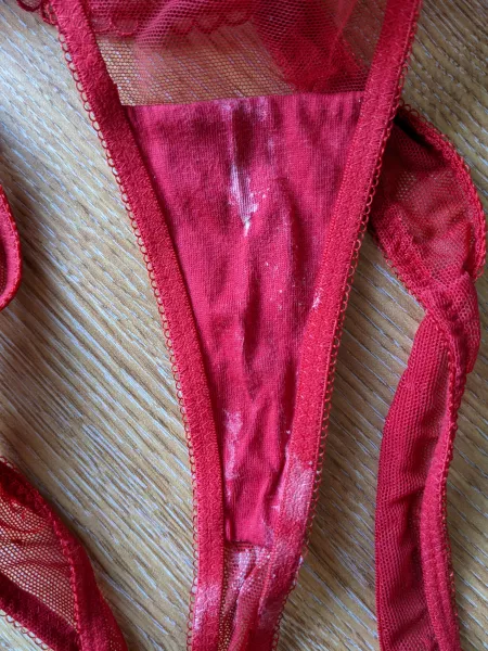 Wife's dirty thongs, tasted devine Wife's dirty thongs, tasted devine