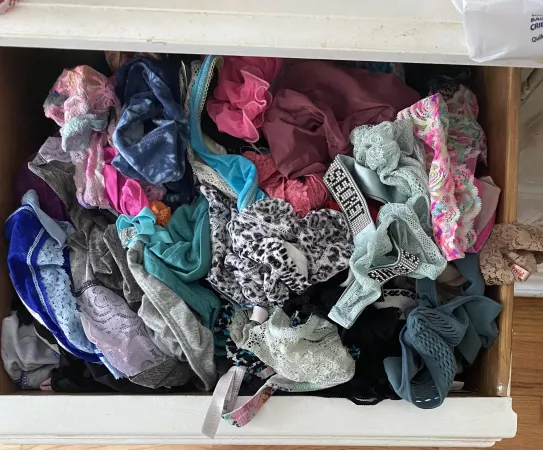 Wife’s panty drawer Wife’s panty drawer