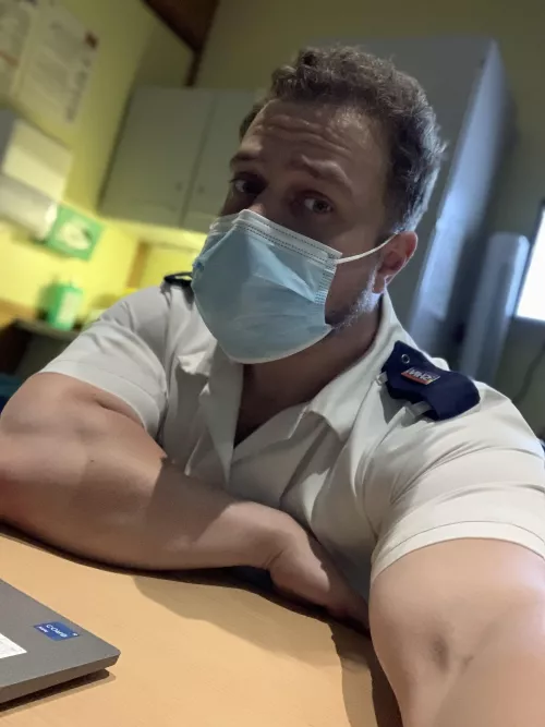 Will need to go up a uniform size soon… 33yo cardiology