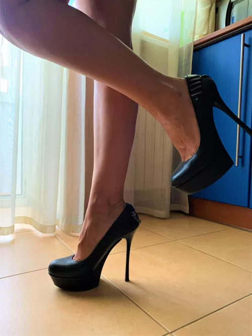 Will the height and beauty of these heels help me win your heart?π