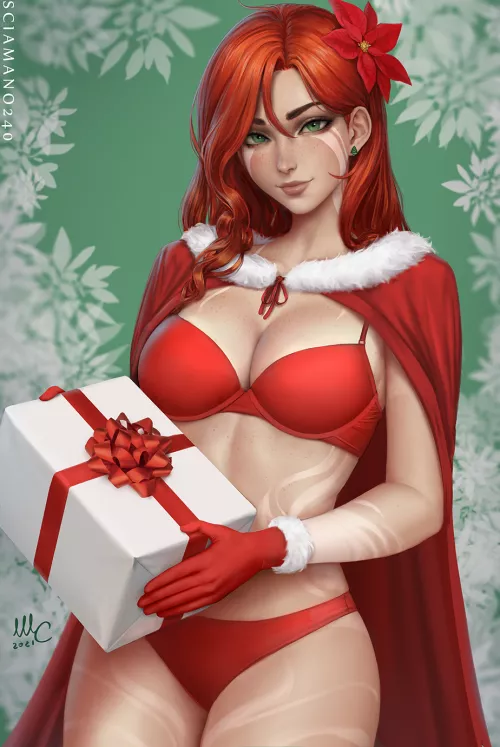 Windranger Arcana Christmas (Sciamano240) [DotA 2]