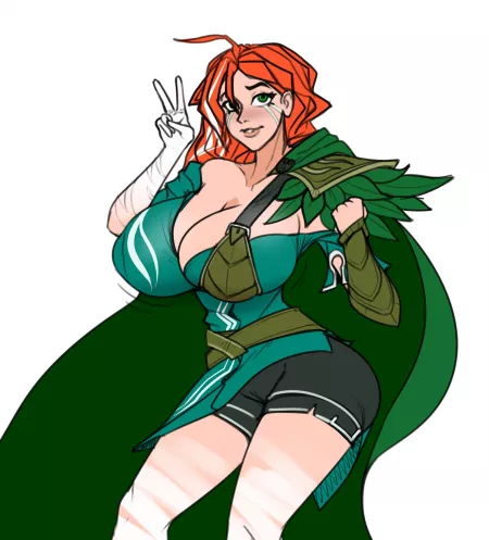 Windranger's new model gave her quite the upgrade (Lewdreaper) Windranger's new model gave her quite the upgrade (Lewdreaper)