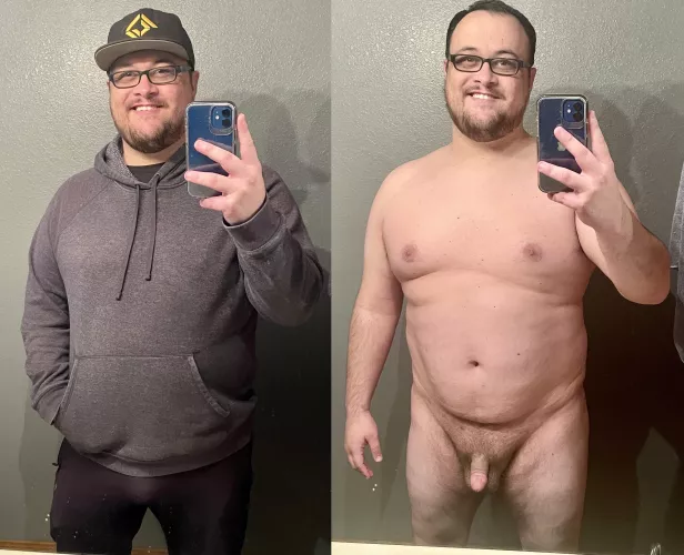 Winter attire on and off