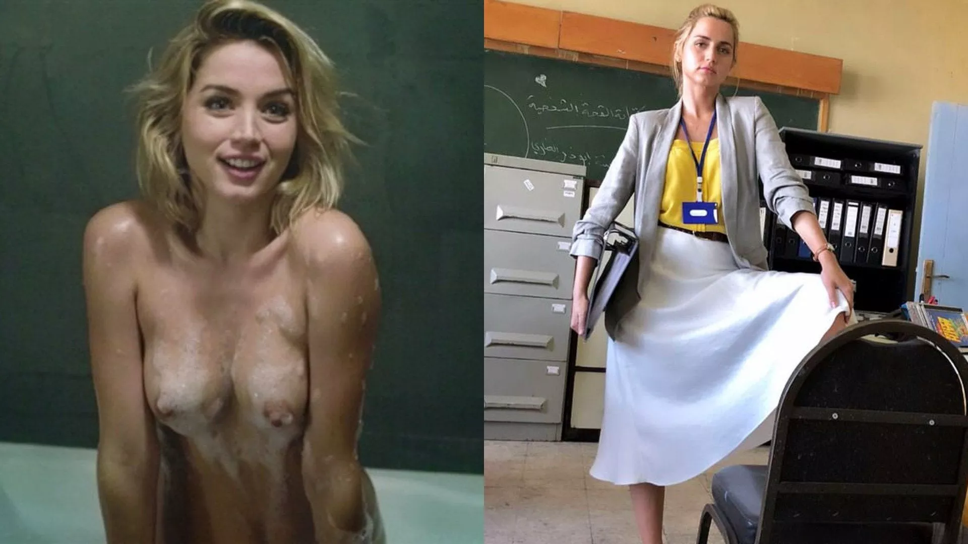 Wish Ana de Armas was domming me and teasing me with her perfect tits Wish Ana de Armas was domming me and teasing me with her perfect tits