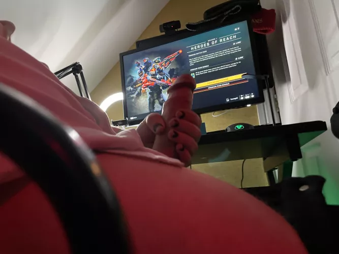 Wish I had someone to help under the desk…