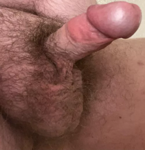 Wish I had someone to slide my hard cock into right now! π
