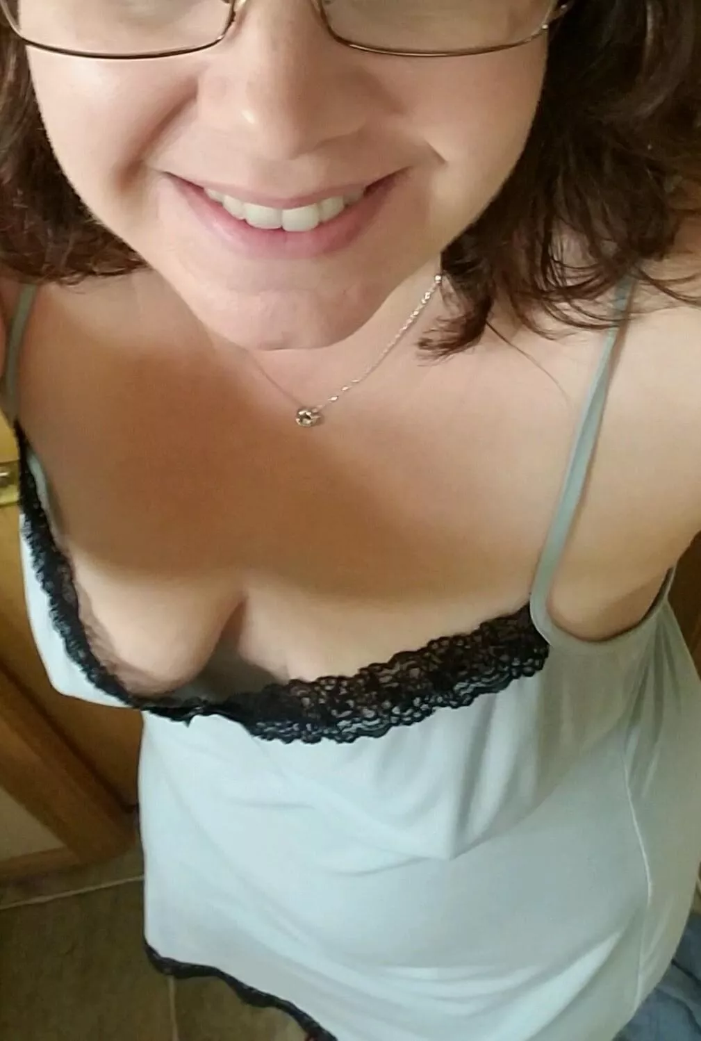 Wish my wife (50yo) would wear this out for dinner! Would any one comment on her attire? Wish my wife (50yo) would wear this out for dinner! Would any one comment on her attire?