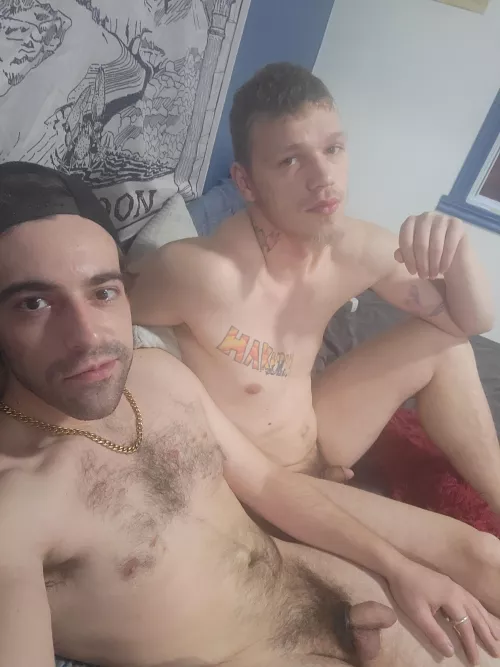 With my bro