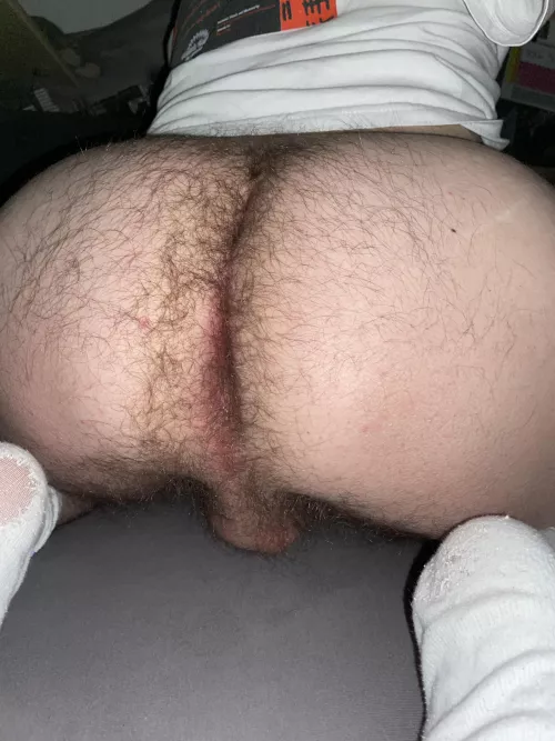 With white socks, my ass looks even better