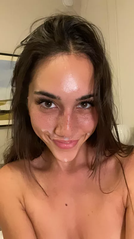 woke up, got a facial, itβs going to be a good day π