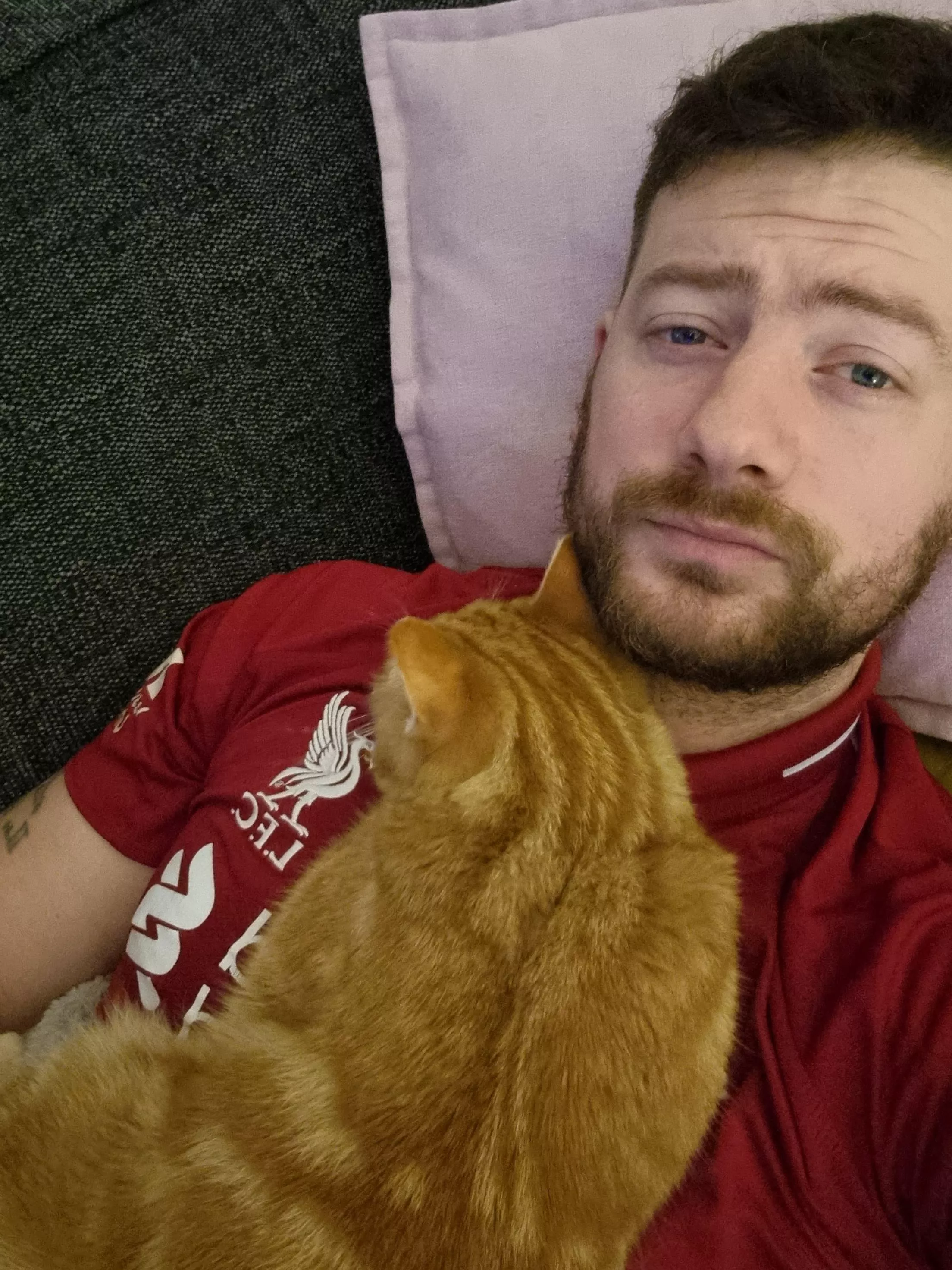 Woke up this morning covered in pussy