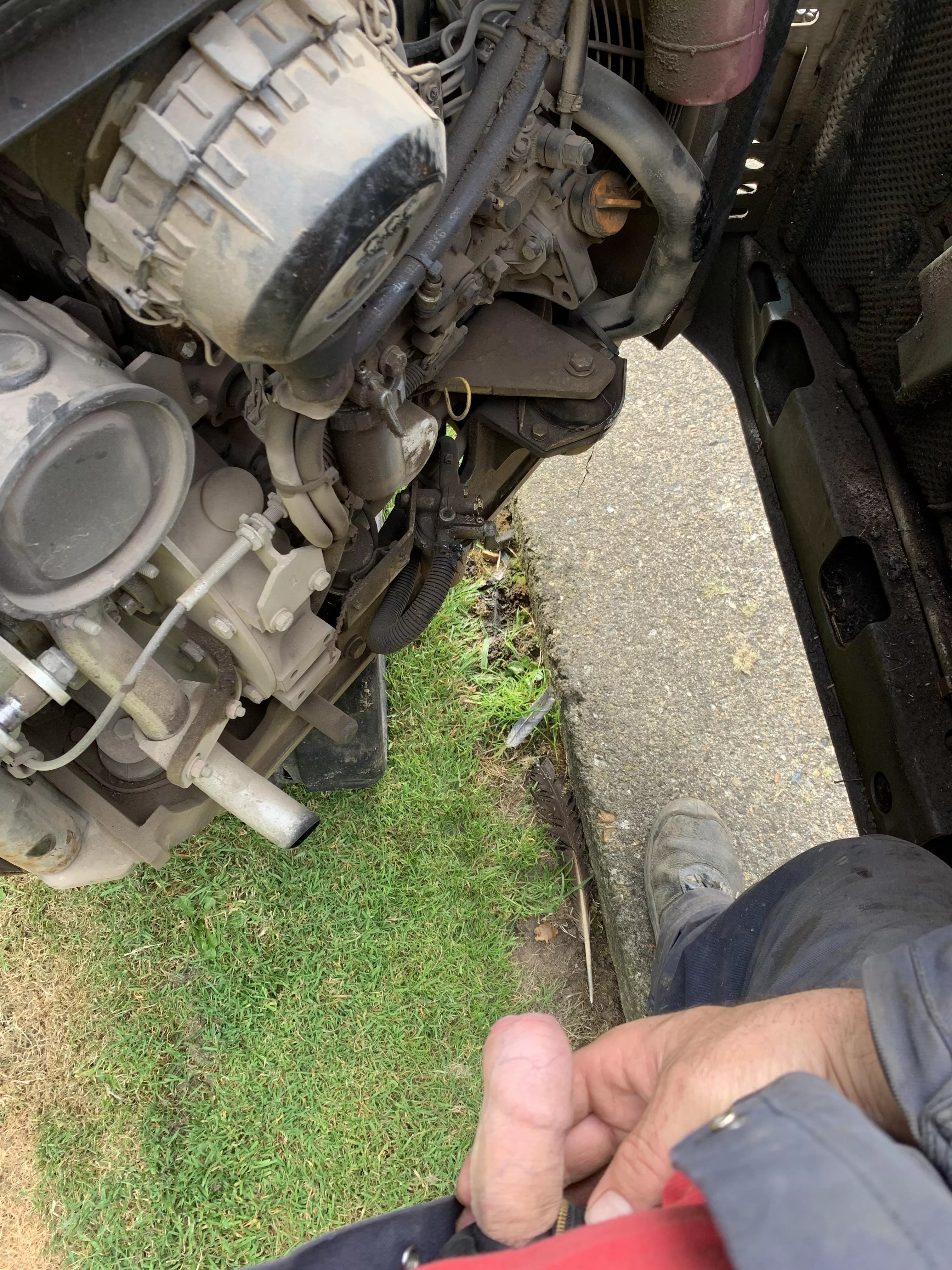 Wonder if someone could pull start my engine! Lol! Wonder if someone could pull start my engine! Lol!