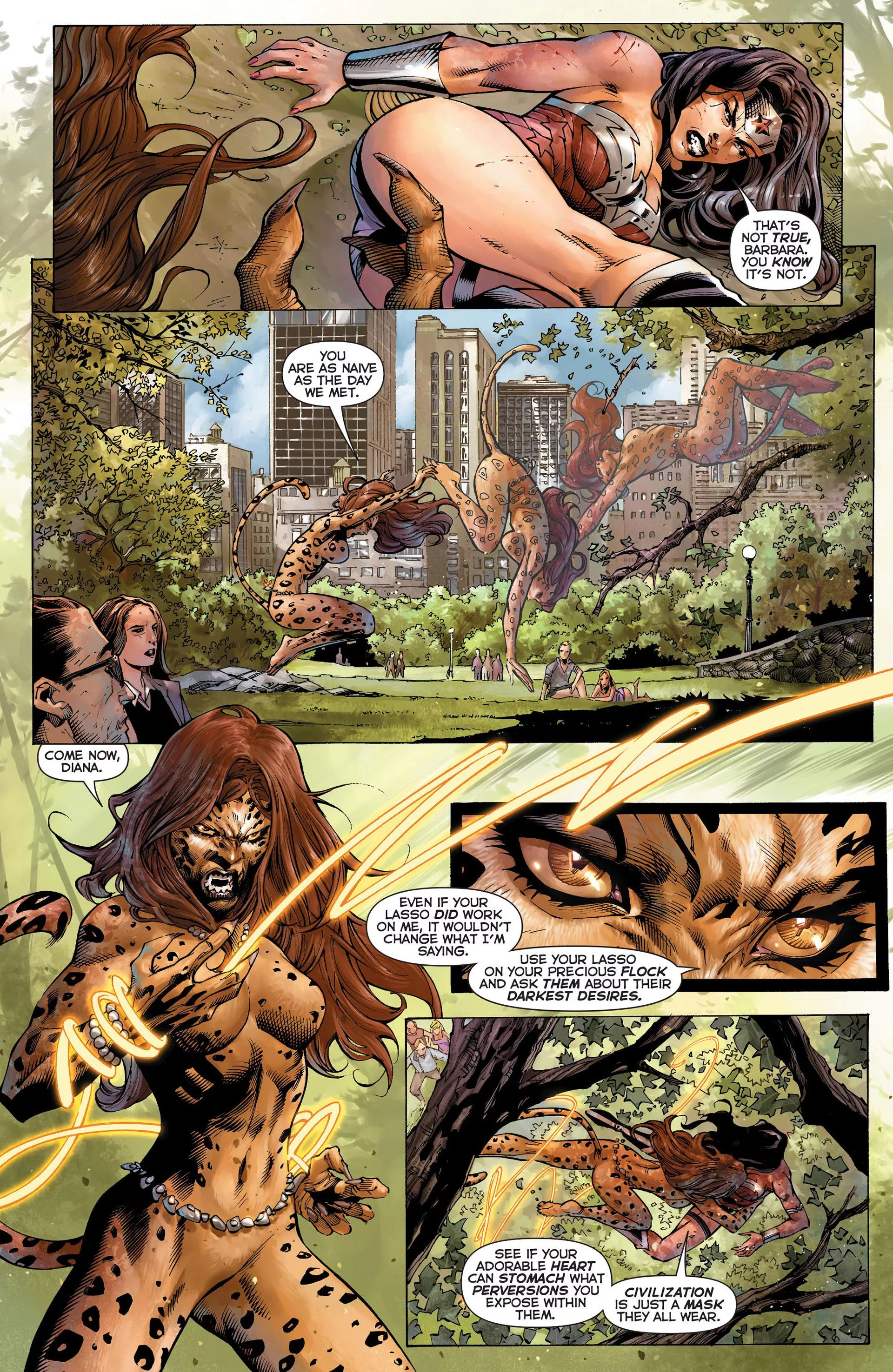Wonder Woman Cheetah Lesbian Hentai - Wonder Woman and Cheetah [Justice League (2011) #13] nudes : ComicPlot |  NUDE-PICS.ORG