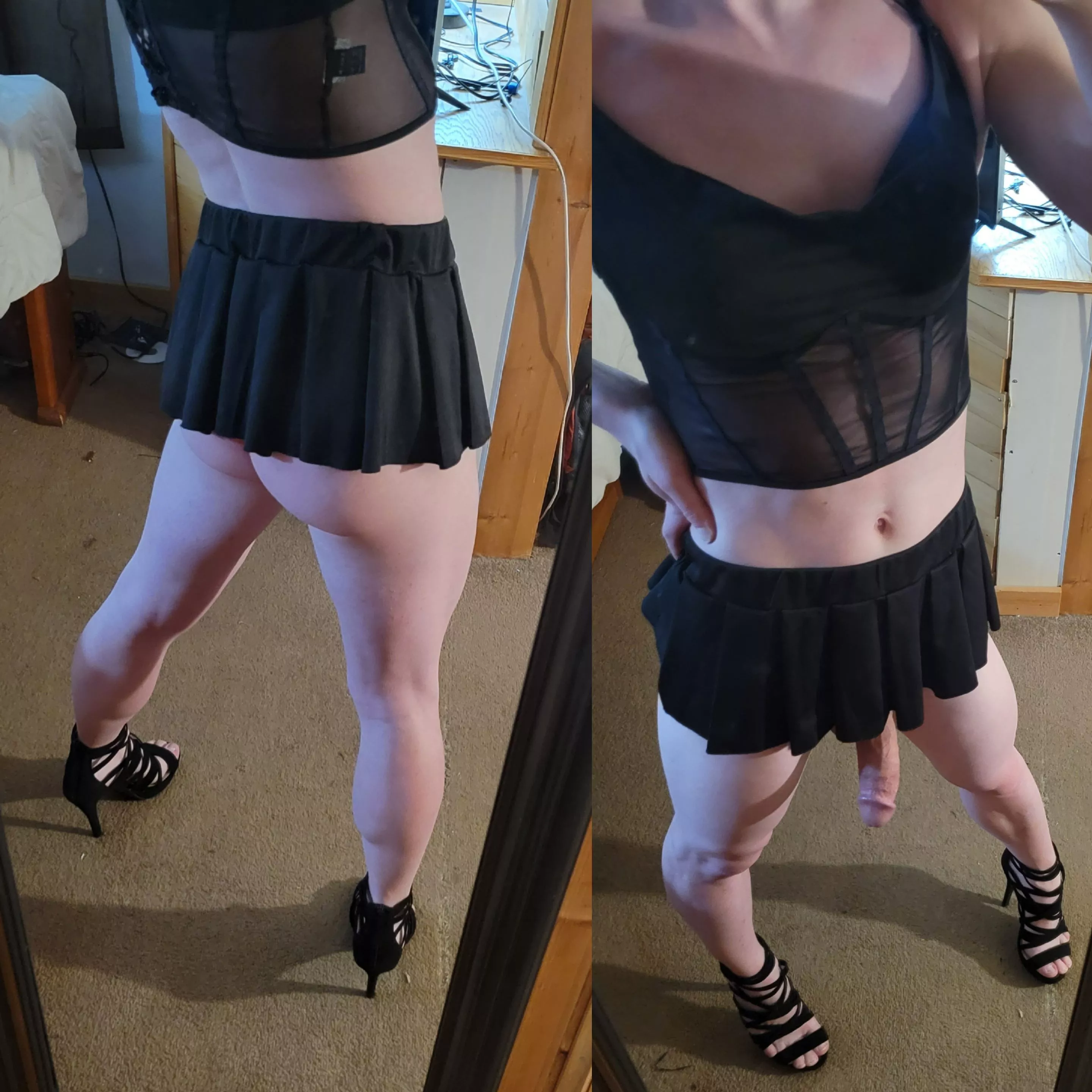 Won't you come play with what's under my skirt?
