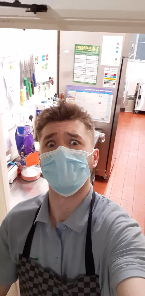 Work being work, needed in the kitchen after a care shift ๐ซ Work being work, needed in the kitchen after a care shift ๐ซ