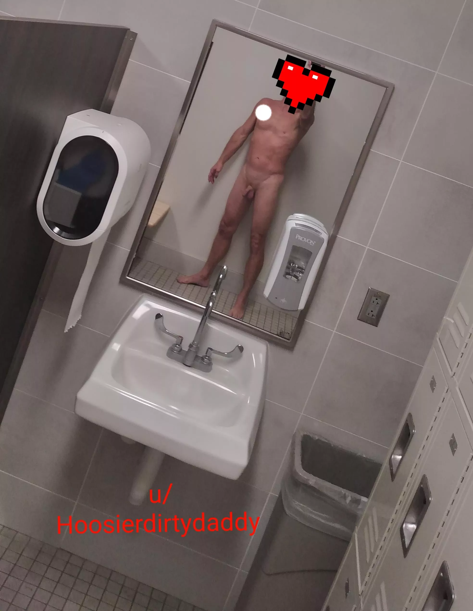 Work locker room last night Work locker room last night