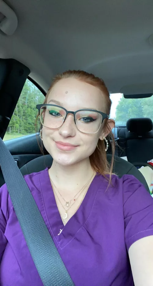 Work selfie so let me know your thoughts???