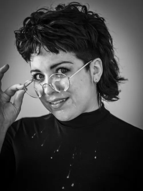 working on a facial portrait series