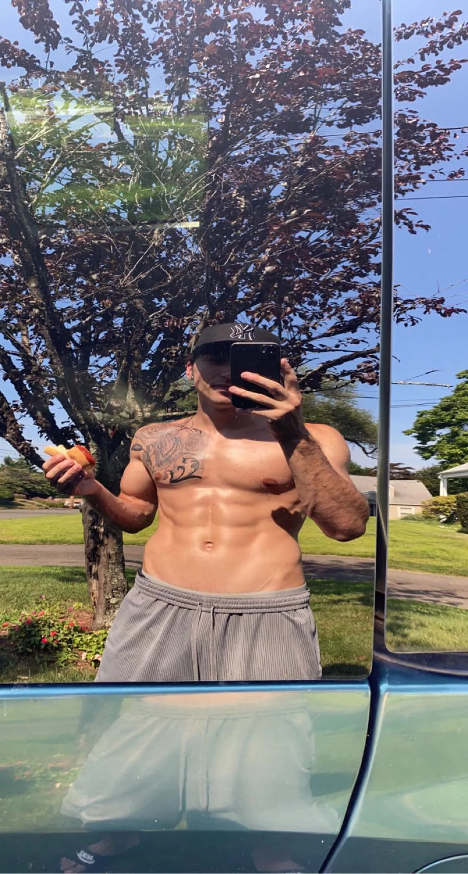 Working on my Jock-ness 👀