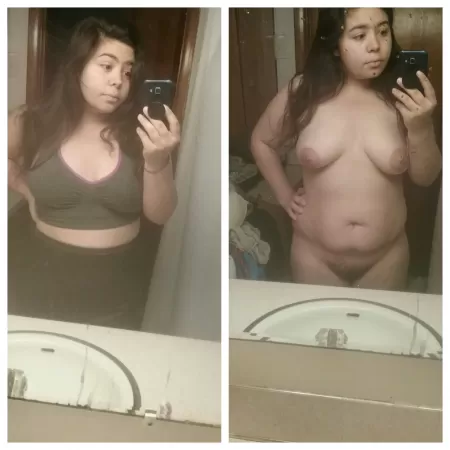 Workout clothes down to nothing at all ;) Workout clothes down to nothing at all ;)