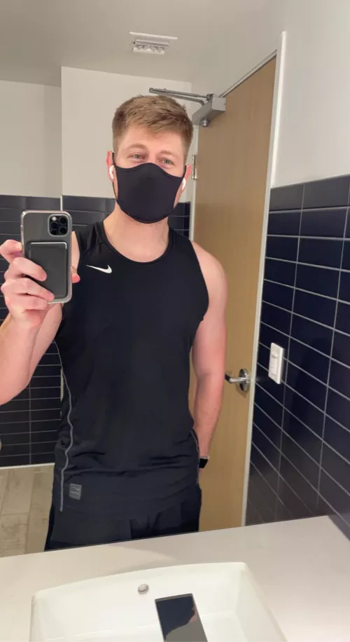 Workout complete 😷