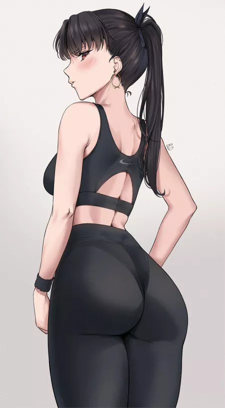 Workout with Ishtar (Ryudraw) Workout with Ishtar (Ryudraw)
