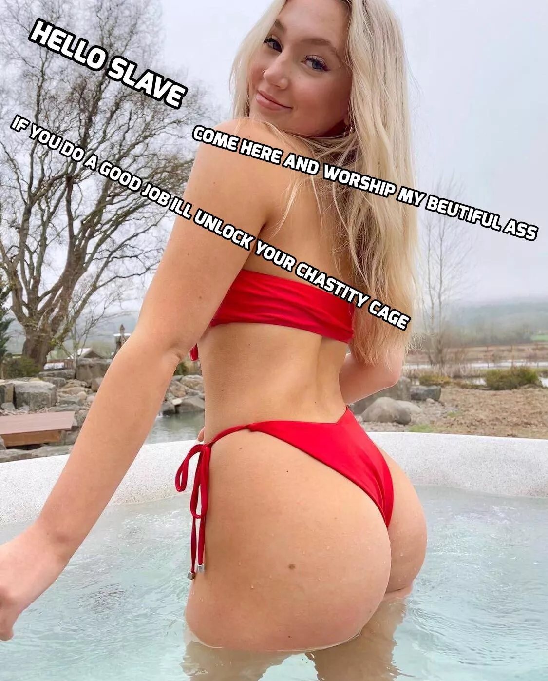 Worship her ass Worship her ass