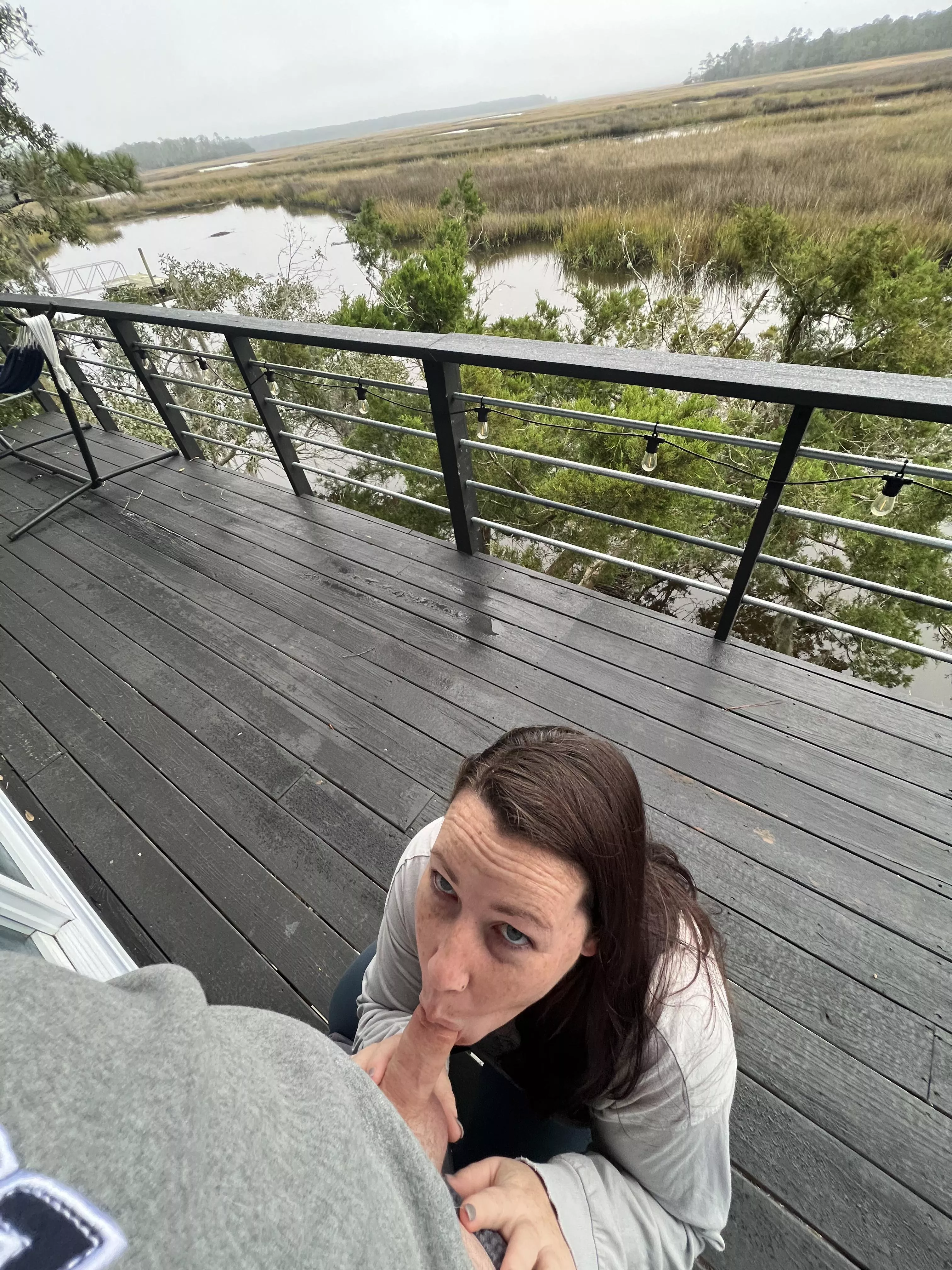 Would anybody let me blow them with this view? O-C