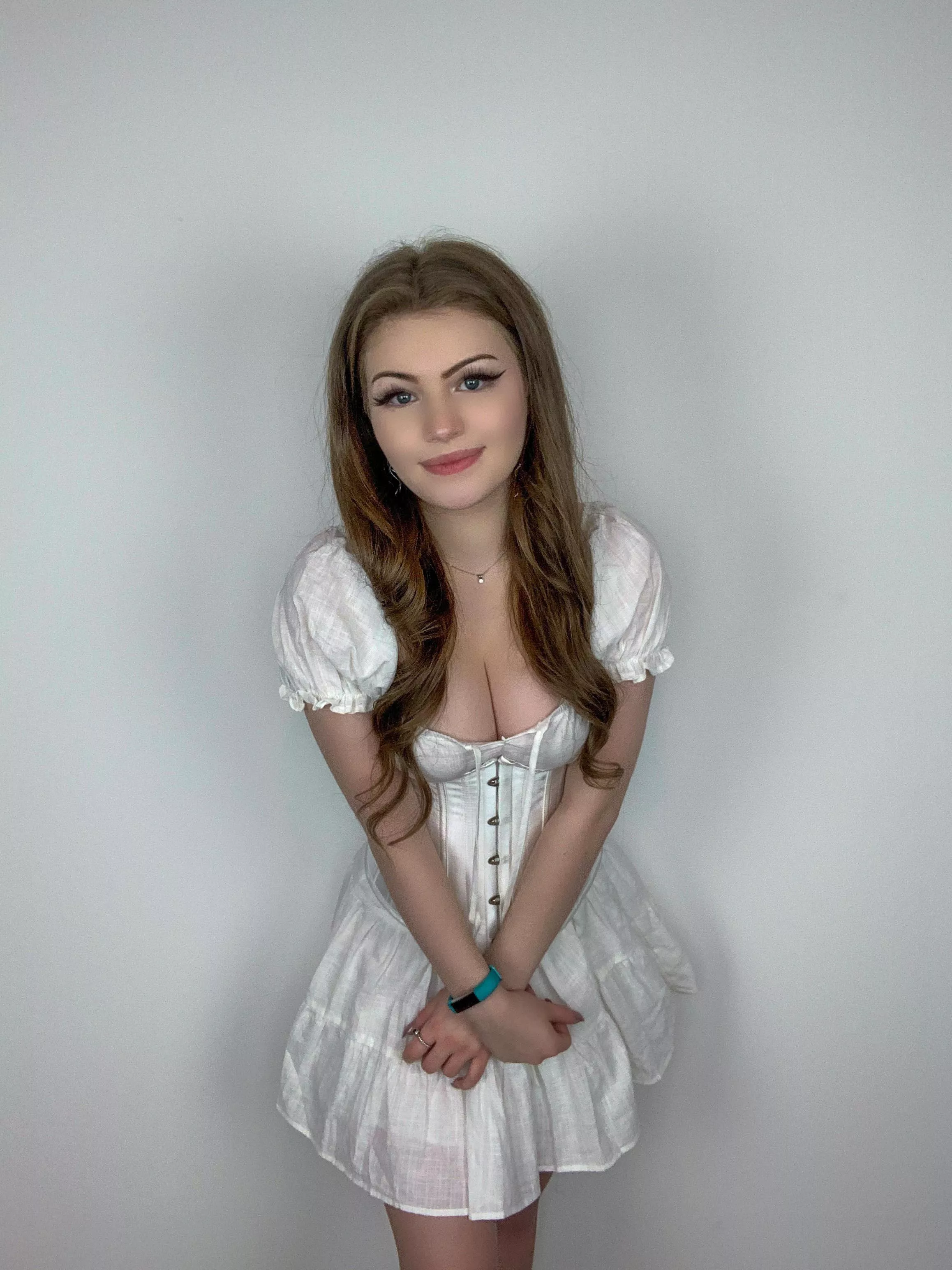 Would I catch your attention if I bent over for you?