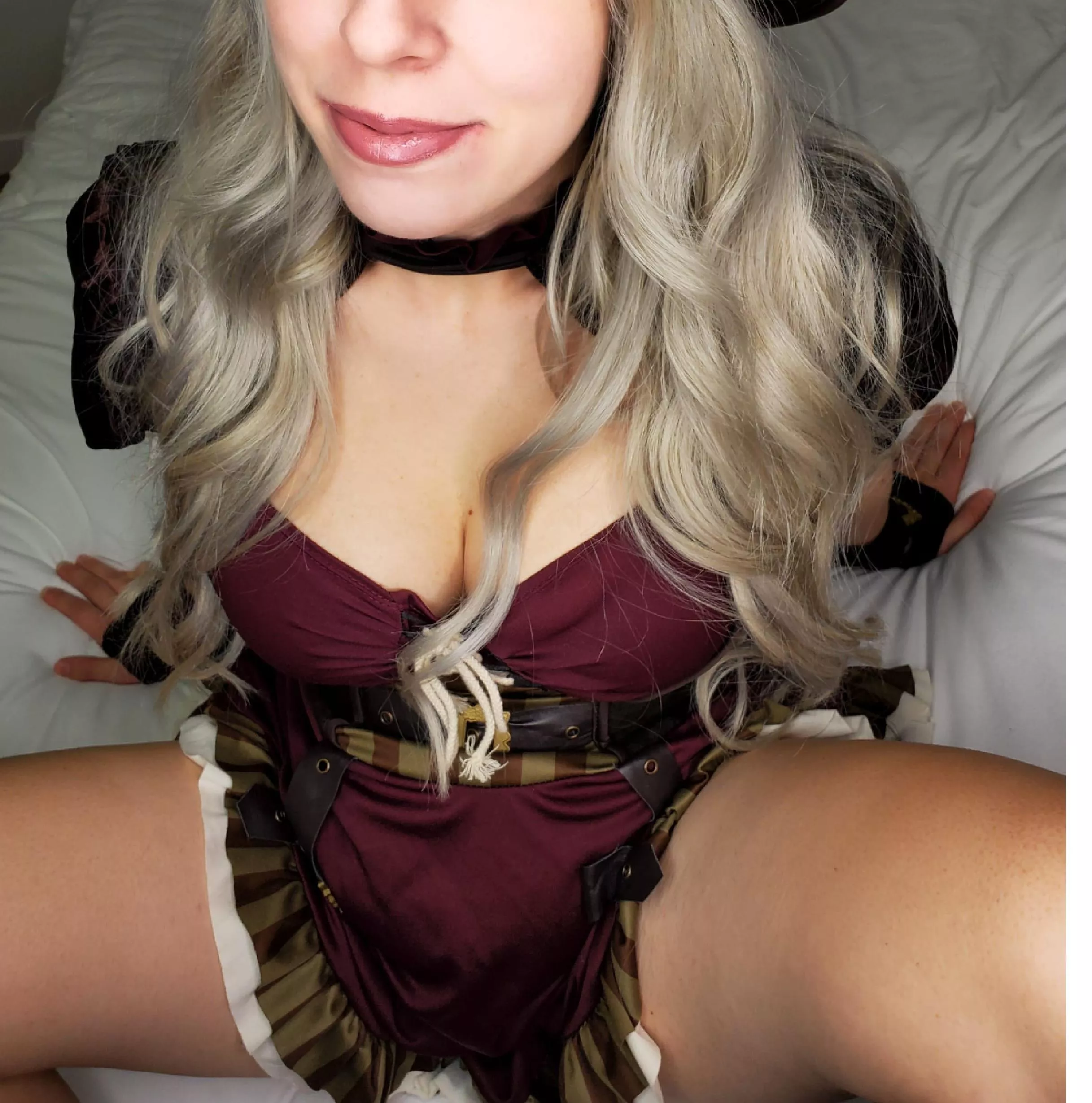 Would love wear this to someone's costume party (no panties of course) hehe. I'd be hoping for someone to slip a finger inside me on a crowded dance floor or for a few guys to drag me into a room and fill me up like a little slut 🥵 Would love wear this to someone's costume party (no panties of course) hehe. I'd be hoping for someone to slip a finger inside me on a crowded dance floor or for a few guys to drag me into a room and fill me up like a little slut 🥵