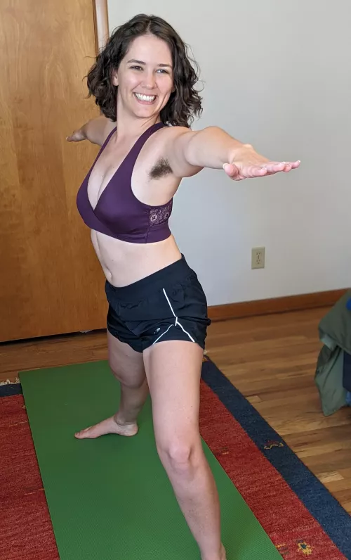 Would you be staring if we were in yoga class together?