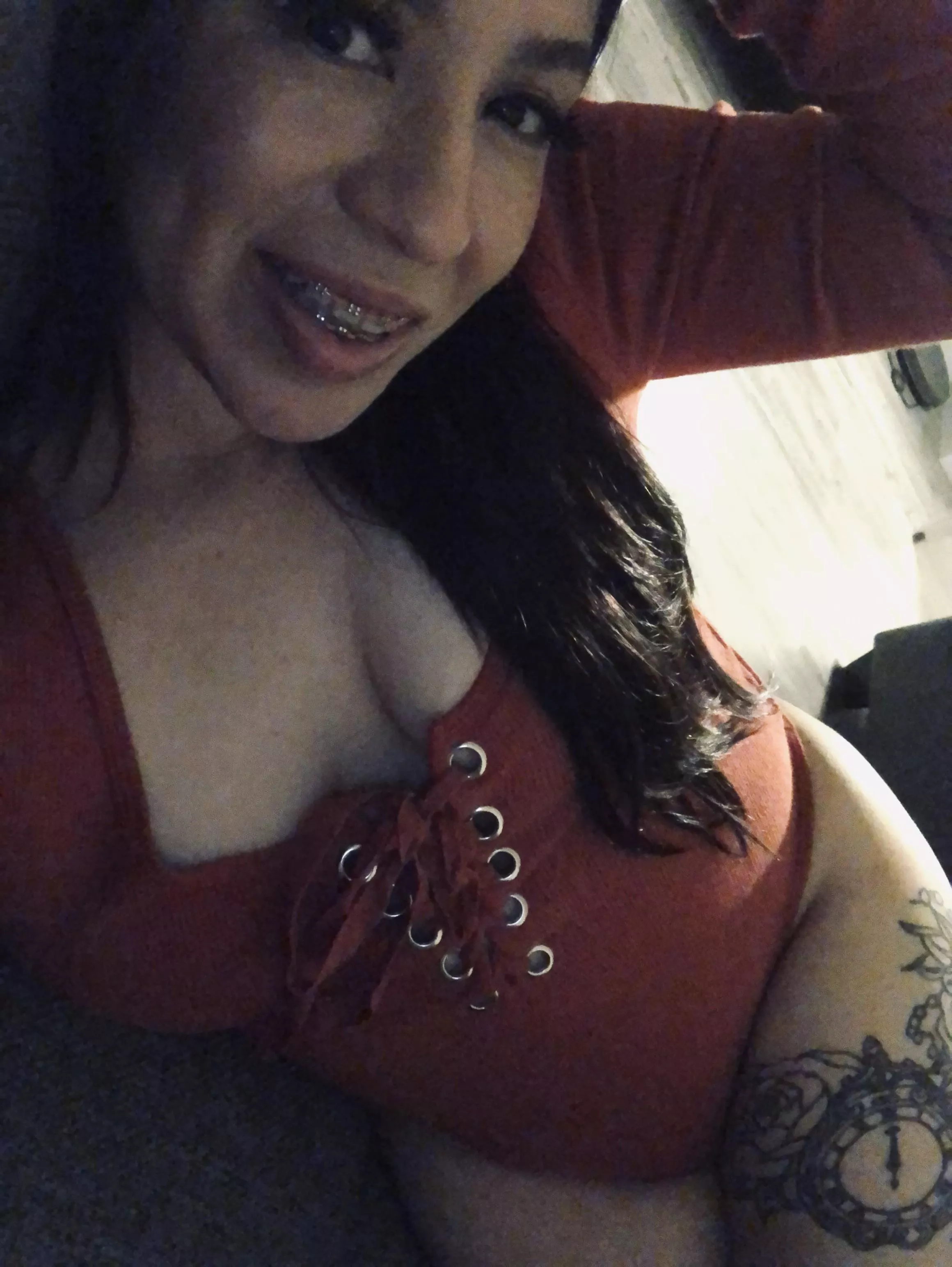 Would you call off work if I sent you this and said I’m horny?