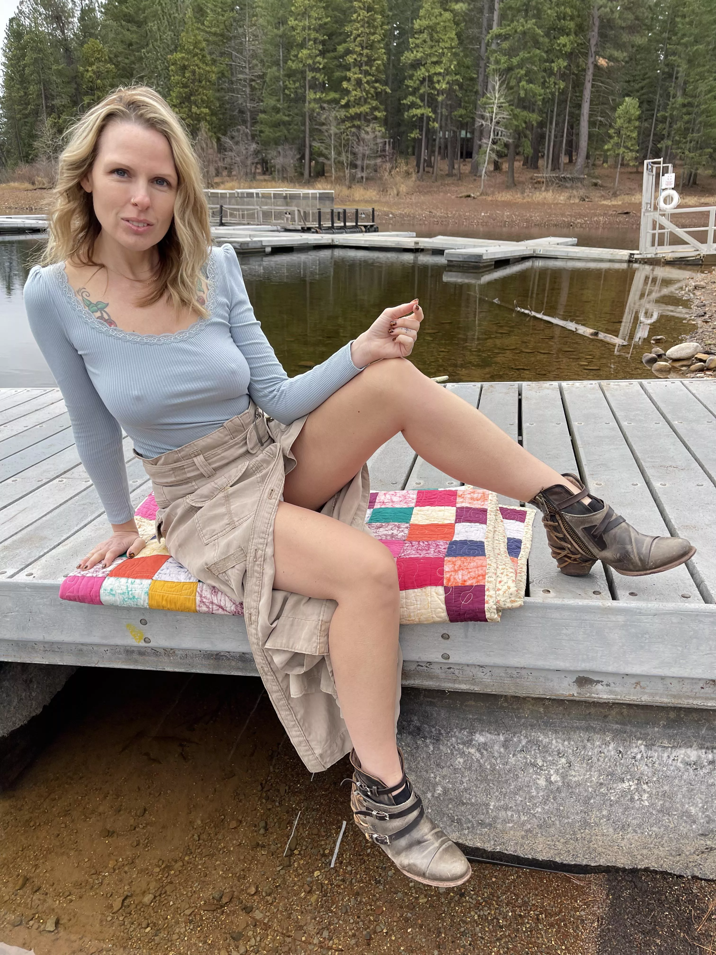 Would you, could you on a dock?