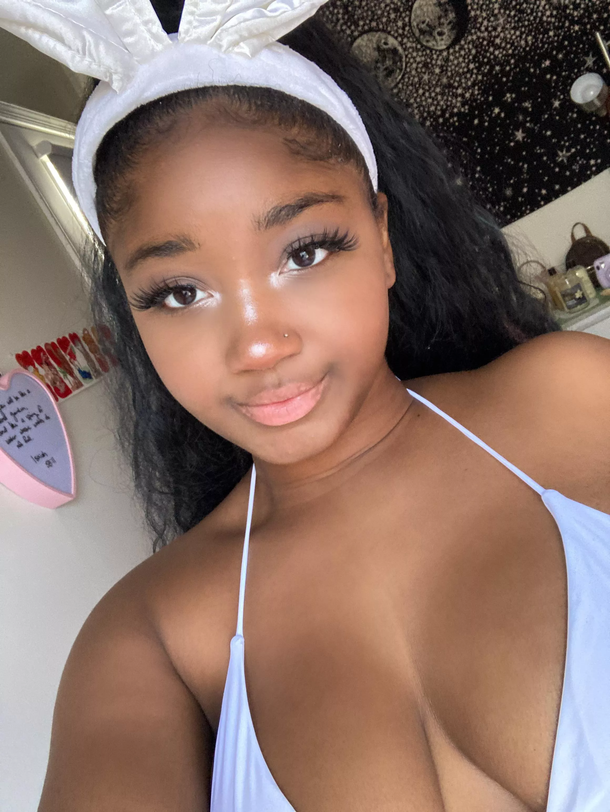 Would you cum on my face? Would you cum on my face?