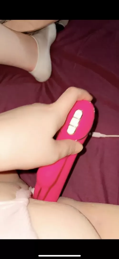 Would you fuck my ass while this is in my pussy?