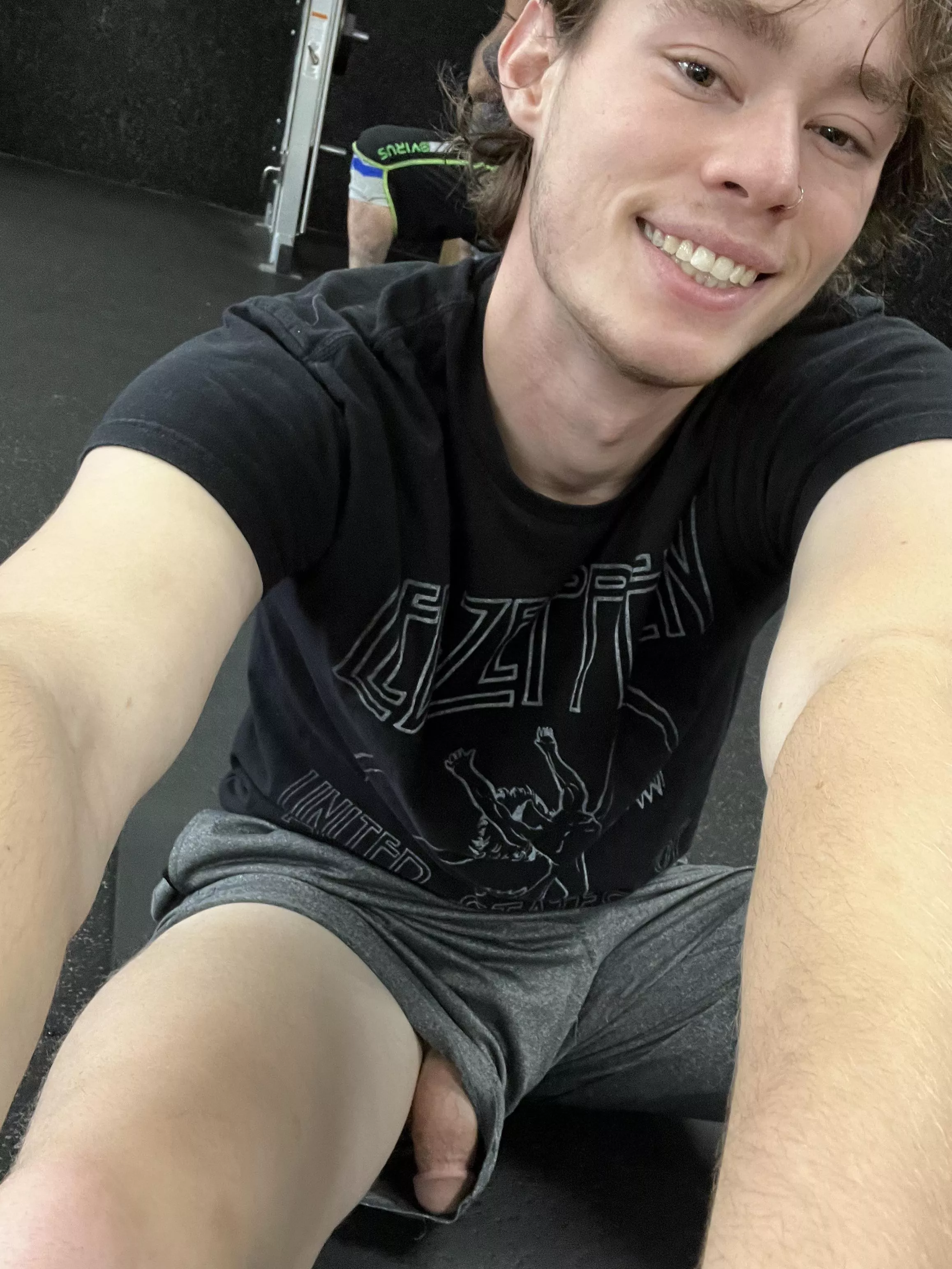 Would you get hard at the gym if you saw me like this?