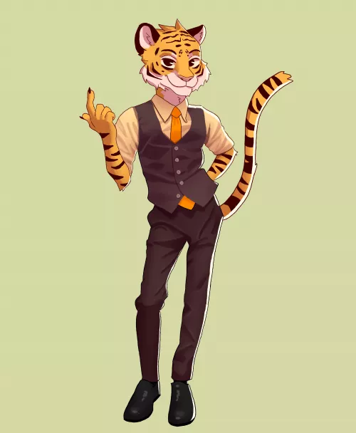 Would you hang out with this gentleman? (commissions open! more details on the comments!)