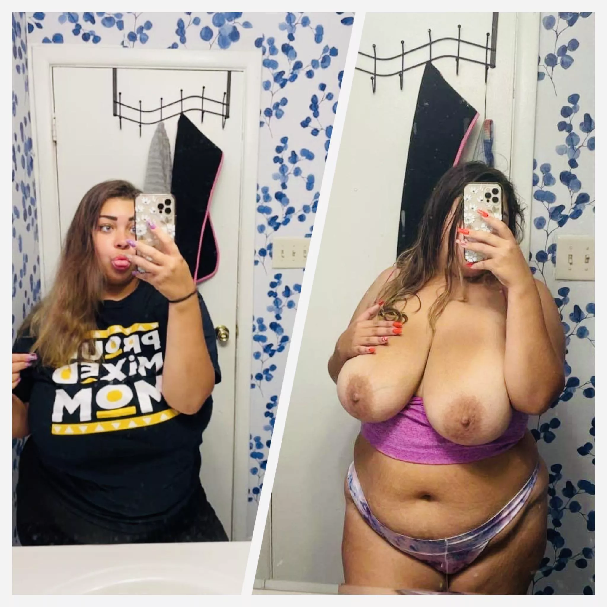 Would you have guessed what I hide under my clothes? 😏