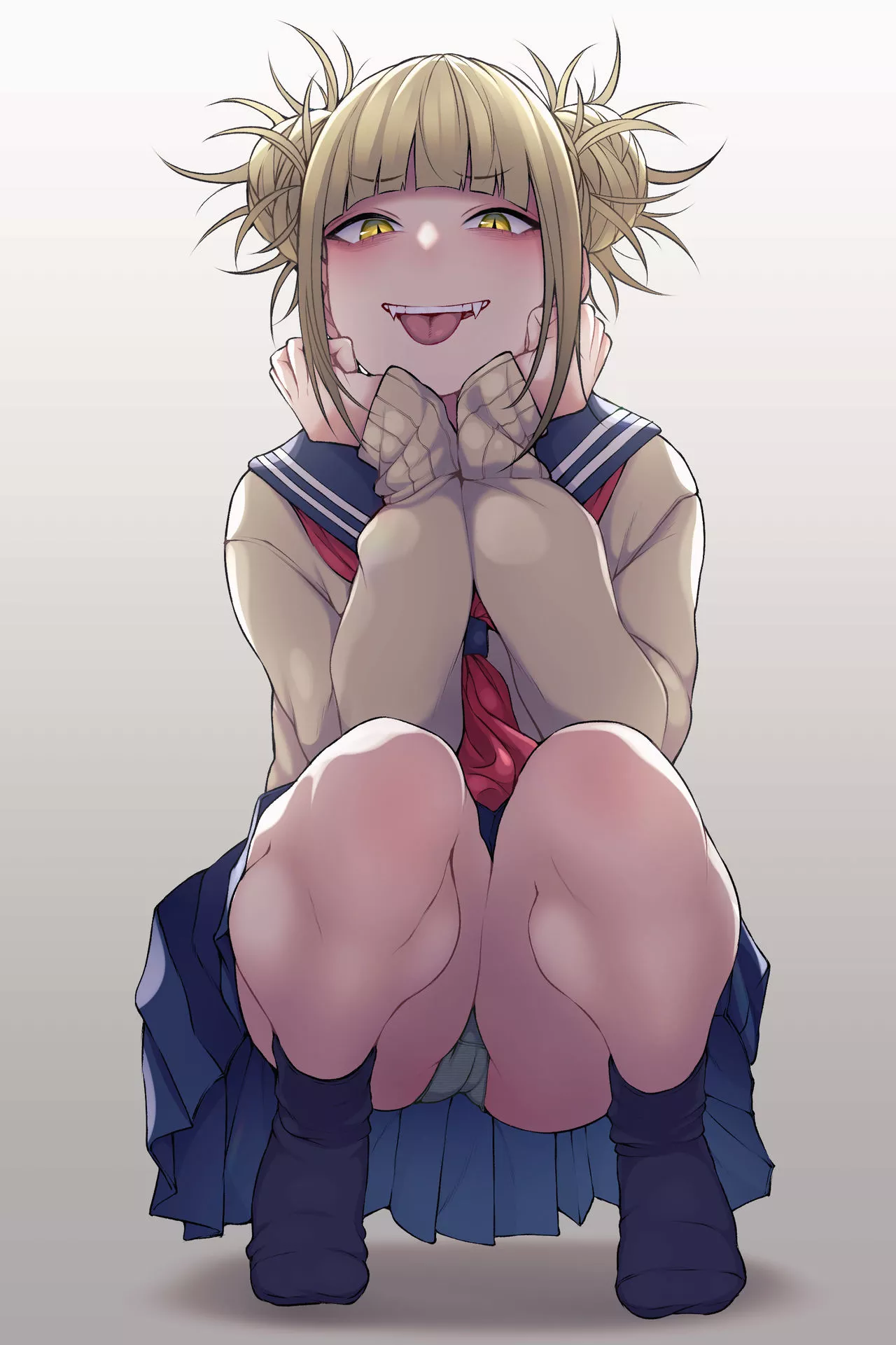 Would you let a psychotic like her suck your dick?