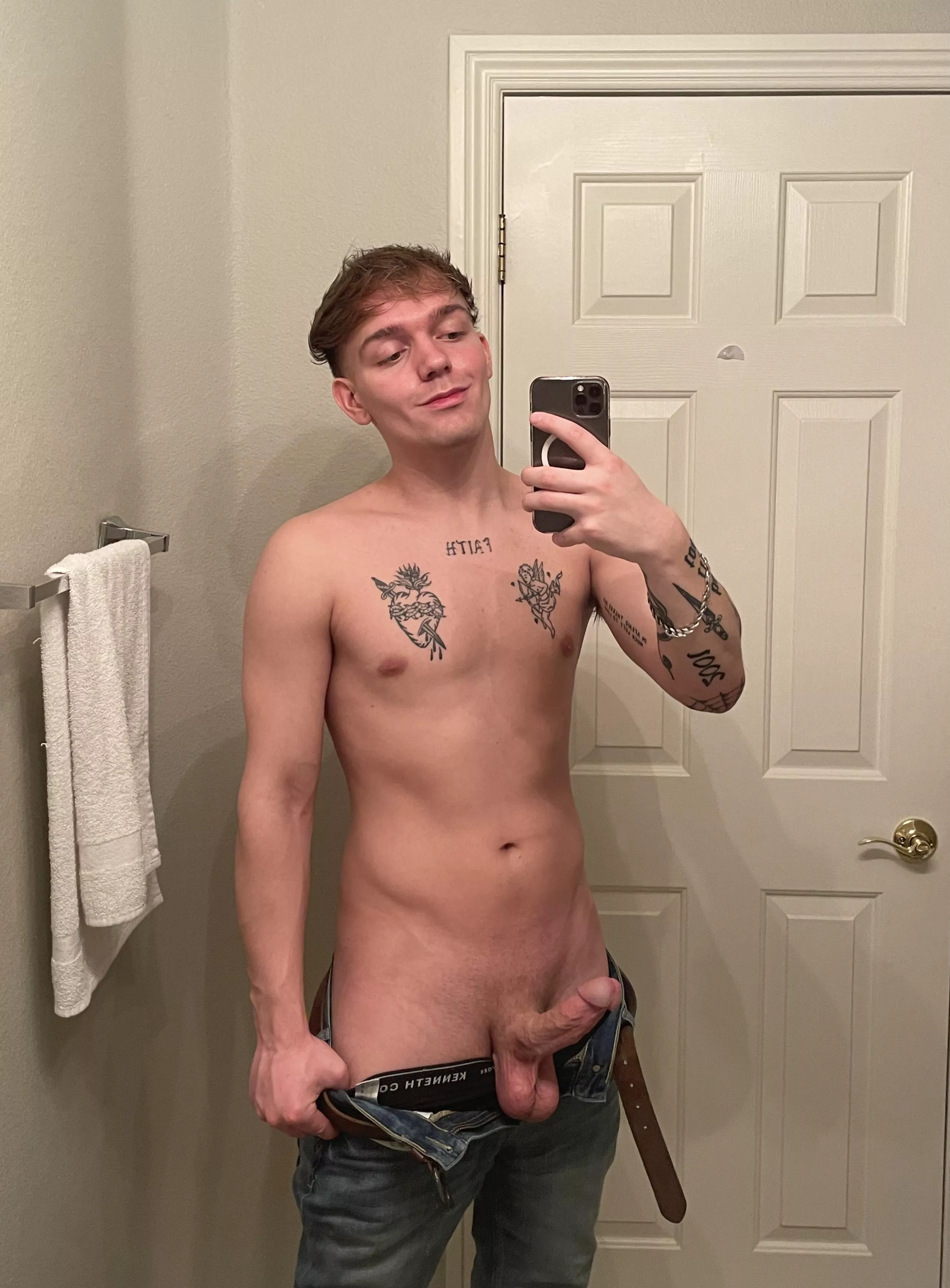 Would you let me fuck you in the bathroom while your parents are home?? ?