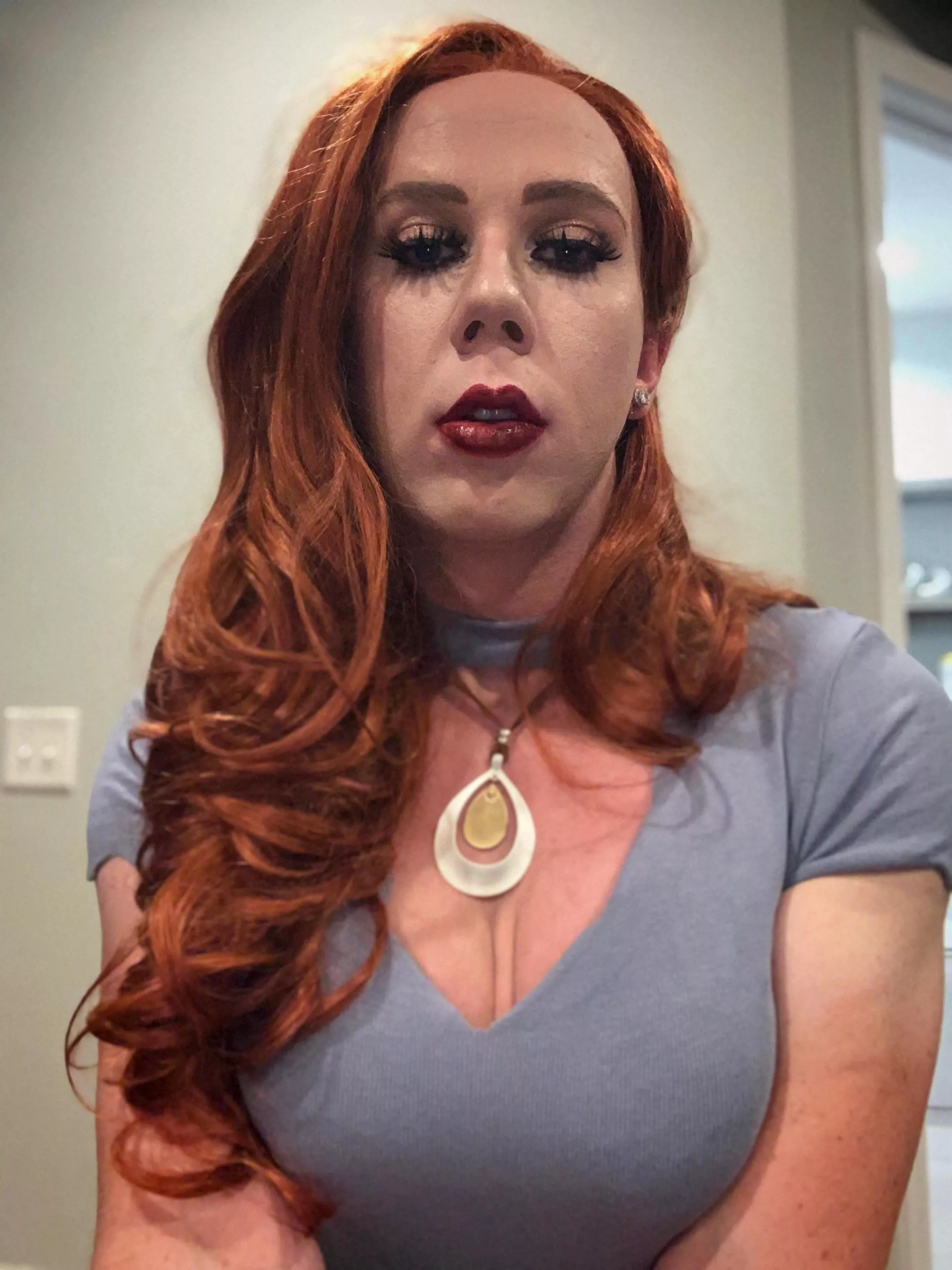 Would you let this mouth around your cock? Would you let this mouth around your cock?