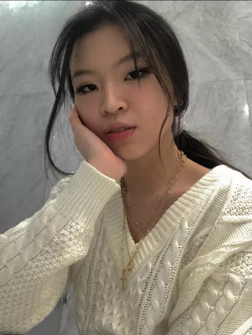 Would you let this tiny 18yo Asian girl suck your cock? Would you let this tiny 18yo Asian girl suck your cock?