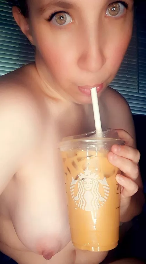 Would you like a side of titty with your coffee? 😈😉